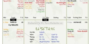 Các Bước Xem Lá Số Tử Vi