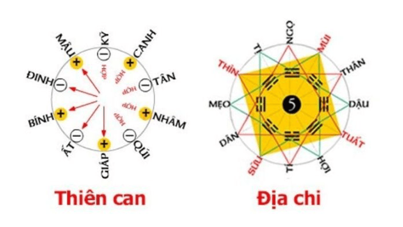 Ứng dụng Can Chi trong đời sống, tử vi và phong thủy